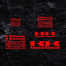 Kawasaki Sticker Kit (Set of 16) – 16 Premium Vinyl Decals for Motorcycl... - $19.99