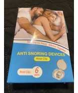 6 pcs Anti Snoring Devices - Silicone Magnetic Anti Snoring Nose Clip - $10.00