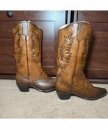 Cowboy Boots Fleece Lined Country Western Womens 9 Made in USA - €38,81 EUR