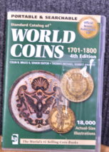 Krause Standard Catalog of World Coins 1701-1800 5th Edition CD-ROM Sear... - $9.89