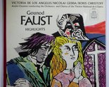 Gounod: Faust Highlights Gounod; André Cluytens; Orchestra of the Theatr... - $21.51