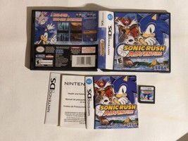 2007 di Sonic Rush Adventure Nintendo DS Completo Custodia Manuale Funzi... - $40.53