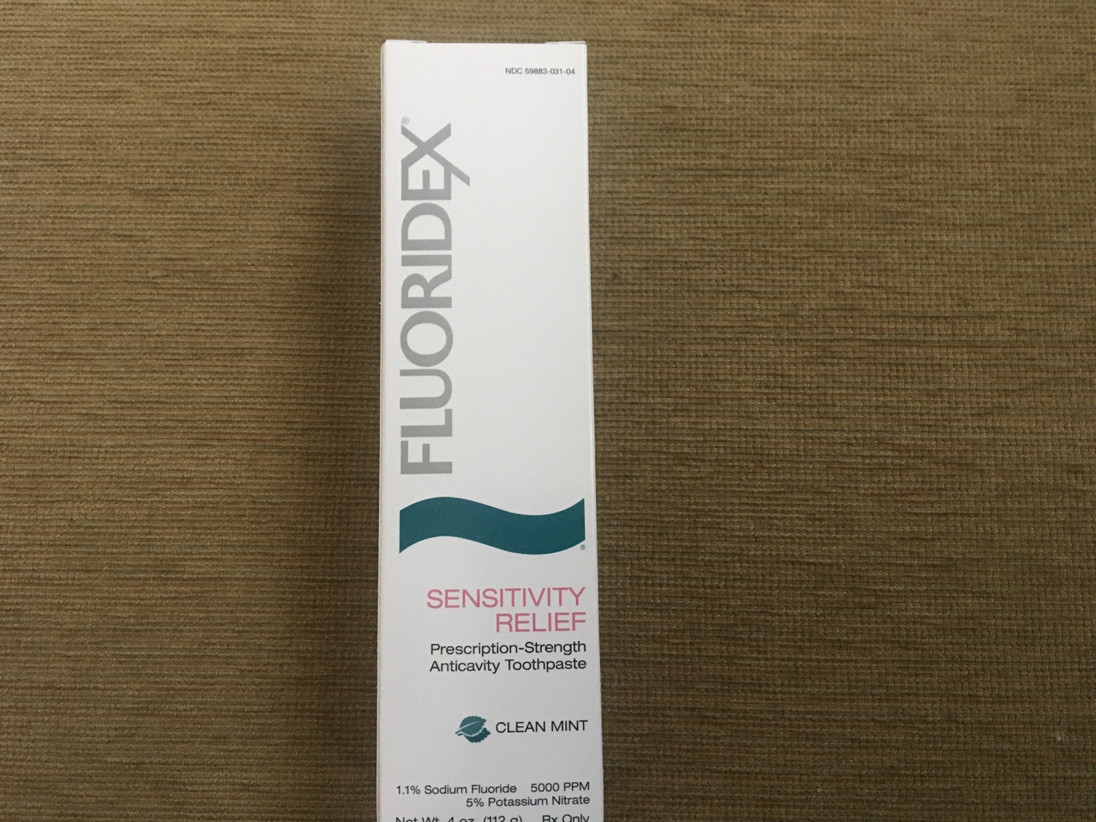 Fluoridex Sensitivity Relief Toothpaste 4oz Mint  - $24.95