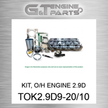 TOK2.9D9-20/10 Kit, O/H Engine 2.9D Maxiforce (New Aftermarket) - $866.71