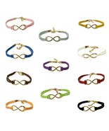 Infinity Symbol Hemp Rope Bracelets 11 Colors Stylish Cool Friendship Fo... - $161.46 MXN+