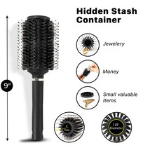 Real Hidden Inner Compartment Hair Brush Diversion Safe Stash Secret Container - £18.97 GBP
