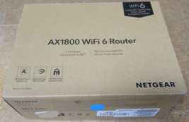 NETGEAR AX1800 1000 Mbps 4 Port Wireless Router (R6700AX-1AZNAS) - $46.74