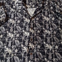 Paradise Style Hawaii Pine Apple, Leaf, Palm Tree Graphic Hawaiian Shirt... - £22.09 GBP