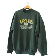Vintage Green Bay Packers Football Super Bowl Champions Sweatshirt XL - £44.16 GBP