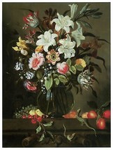 Decoration Poster.Home Room Interior design.Flower bouquet vase.6470 - £13.45 GBP+