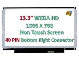 Toshiba Chromebook CB35-A3120 Laptop Led Lcd Screen 40 Pin 13.3&quot; Wxga Hd - $64.84