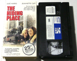 The Hiding Place VHS - 25th Anniversary Edition *Rare* Julie Harris - £6.22 GBP