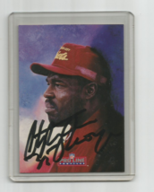 Christian Okoye (Kansas City) 1992 Pro Line Portraits Certified Auto Card 5 Of 9 - £29.72 GBP