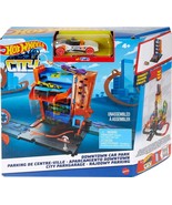 Hot Wheels City Downtown Car Park Playset 4 Level Garage With Car Lift - $302.40 MXN