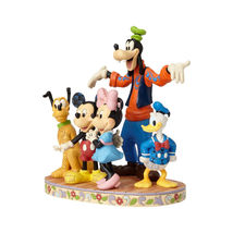 Disney Jim Shore Mickey Mouse Figurine Goofy Pluto Donald Duck Minnie 10.8" High image 4