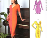 McCall&#39;s M8194 Misses 6 to 14 Knit Bodycon Dress Uncut Sewing Pattern - £12.35 GBP