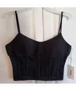Jason Wu Corset Cropped Strappy Black Cosplay Top Size Medium MSRP $190 - €41,26 EUR