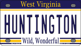 Huntington West Virginia Novelty Mini Metal License Plate Tag - £12.01 GBP