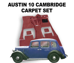 Austin 10 Cambridge Carpet Set  Austin Seven - Superior Deep Pile, Latex... - $284.37
