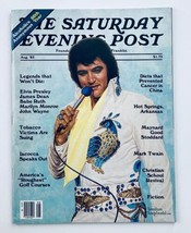 The Saturday Evening Post August 1985 Vol 257 #5 Elvis Presley No Label - £18.72 GBP