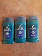 Degree Men Arctic Edge 48 Hour Protection Deodorant Stick 3 Oz - Lot Of 3 - £12.36 GBP