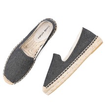  Casual Rushed Slip On Espadrilles Sale Real Zapatillas Mujer Sapatos Ladies Den - £40.52 GBP