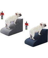 Dog Stairs For Bed Small Dog, Pet Stairs For Bed Couch, Sturdy Dog Ramp ... - $72.99