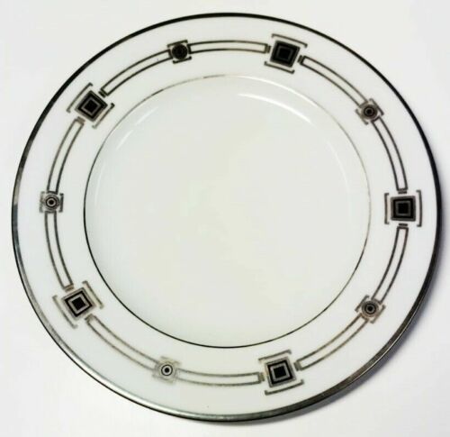 Haviland Limoges Cabochon Platino Pane &amp; Burro Piastra, 16.2cm D - $24.74