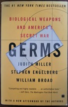 Germs : Biological Weapons and America&#39;s Secret War by Judith Miller - £3.19 GBP