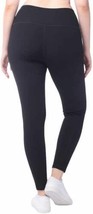 Lukka Lux Womens Ribbed Legging with Pockets Size Medium Color Black - £31.27 GBP