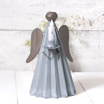 Angel Candle Holder in Weathered Zinc - £31.86 GBP