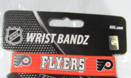 NHL Philadelphia Flyers Wrist Band Bandz Officially Licensed Size Small ... - £13.33 GBP