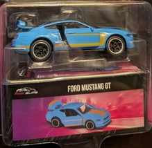 Jada Pink Slips Ford Mustang GT Blue 1:64 Diecast Car Collectible Model - $13.47