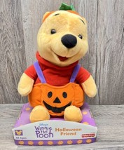 New-Disney Winnie the Pooh Halloween Friend 12&#39; Fisher Price Stuffed Plu... - £15.01 GBP
