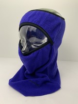 Vtg Montbell Fleece Face Mask Gaiter Under Helmet Purple One Size USA Ex... - $487.30 MXN
