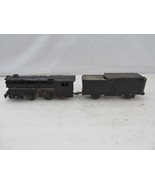 Marx Wind Up Tin Steam Locomotive &amp; Tender Plastic Pilot &amp; Boiler Plate ... - $40.58 CAD
