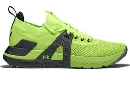 Under Armour Men’s Project Rock 4 HOVR Shoes Volt Green/Black 3023695303 Size 11 - £66.21 GBP