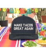 Let&#39;s Go TACO HAT Trump PARODY FUNNY EMBROIDERED Adjustable USA Old Glor... - $26.99