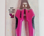 CONAIR Pet Large Nail Clipper Pink and Black for All Breeds Soft Gel Gri... - $14.80