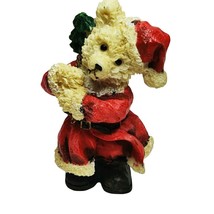 Christmas Holiday Teddy Bear Santa Clause Figurine Seasonal Home Decor - $138.30 MXN