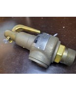 DRESSER CONSOLIDATED 1541F-XMY1  1-1/4 120PSI SAFETY VALVE NEW RARE USA ... - $266.07 CAD