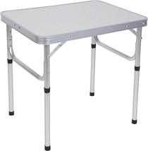 Aluminum Portable Folding Camp Table With Carry Handle - By Trademark - $49.98