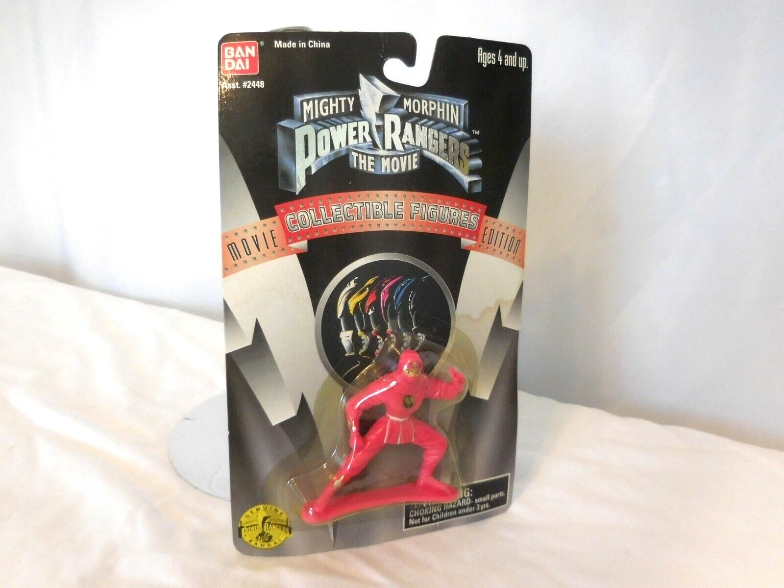 Power Rangers Mighty Morphin The Movie Pink Ninja Ranger 2.5" Figure Bandai 1995 - $9.90