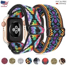 Elastic Adjustable Loop Strap for Apple Watch Band 45/41mm, 44/42mm, 40/... - $336.30 MXN