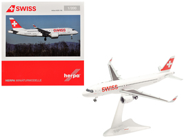 Airbus A220-100 Commercial Aircraft &quot;Swiss International Air Lines&quot; (HB-JBH) Whi - £119.69 GBP