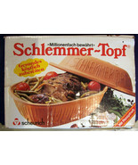 Vintage Schlemmer-Topf German Claybaker - Made in W. Germany Scheurich 838 - £44.10 GBP