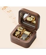 Wooden handmade Sankyo mechanical music box-Free custom music - $973.07 MXN