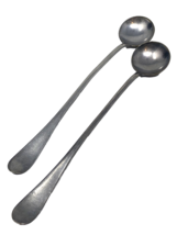 Vintage WR (with Cross &amp; Keystone Marks) Iced Tea Spoons Lot of 2 - £9.10 GBP