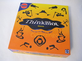Thinkblot Game What Can You Spot In A Blot Mattel 2000 Vintage - $7.47