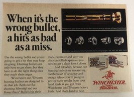 1990s Winchester Silver tip Bullets Vintage Print Ad Advertisement pa16 - £6.36 GBP